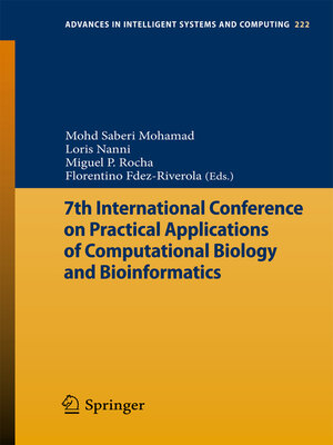 cover image of 7th International Conference on Practical Applications of Computational Biology & Bioinformatics